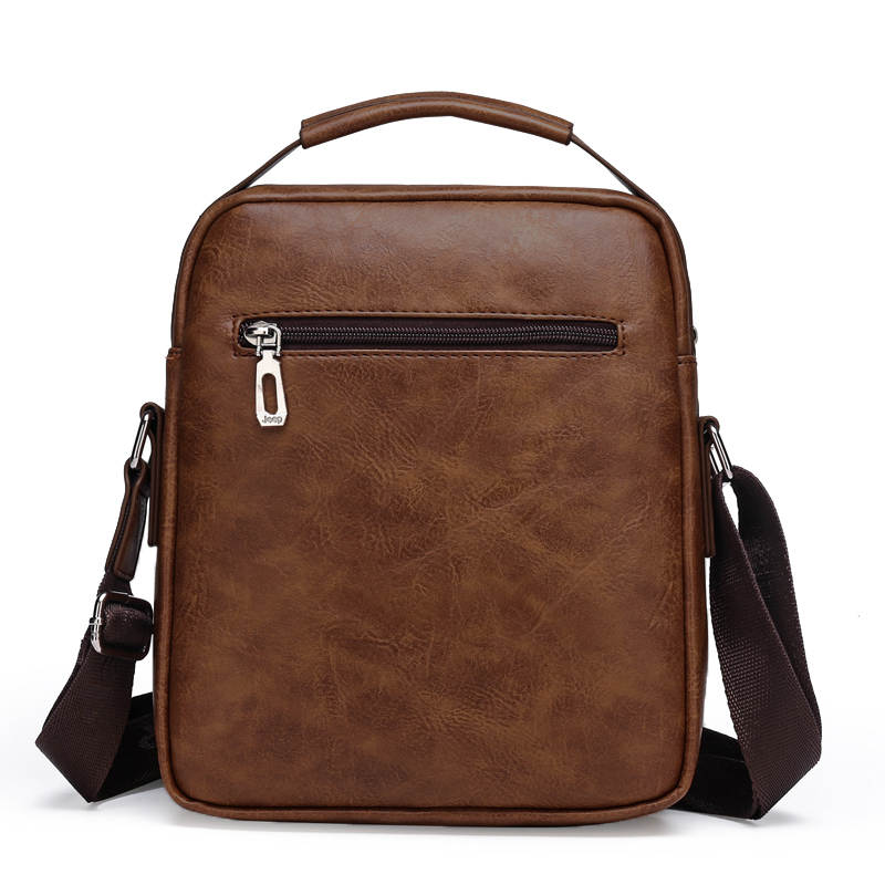 Mens Leather Handbags Shoulder Bags Sling bag Handbag Business Messenger Backpack Men Crossbody Casual Travel Bag Daily Man Bag Gift with Adjustable Shoulder Strap for Ipad 9.7 Inch