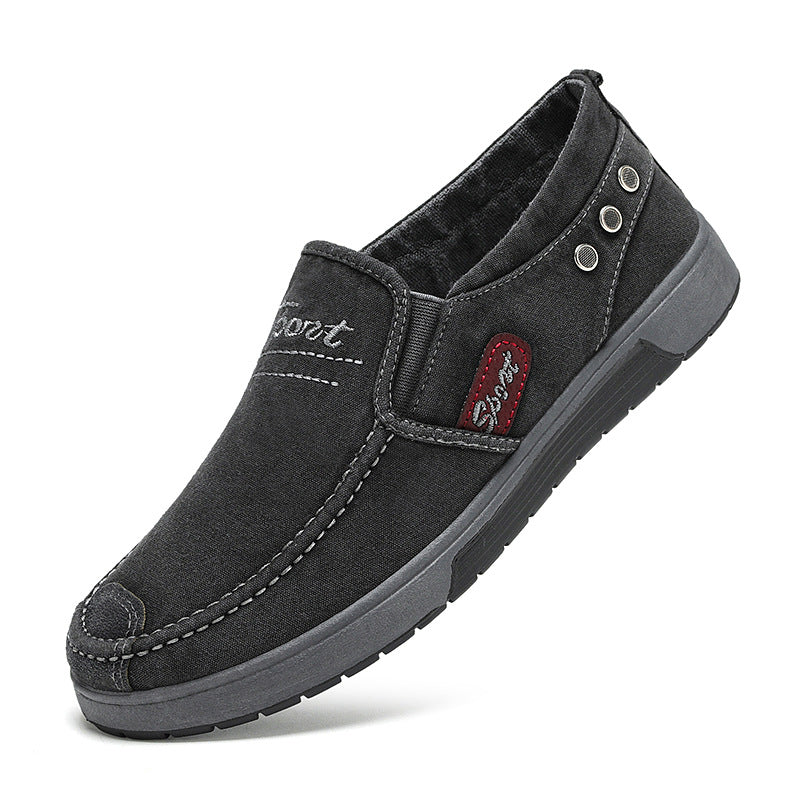 Old Beijing Cloth Shoes Men New Men's Sneakers Soft Soles