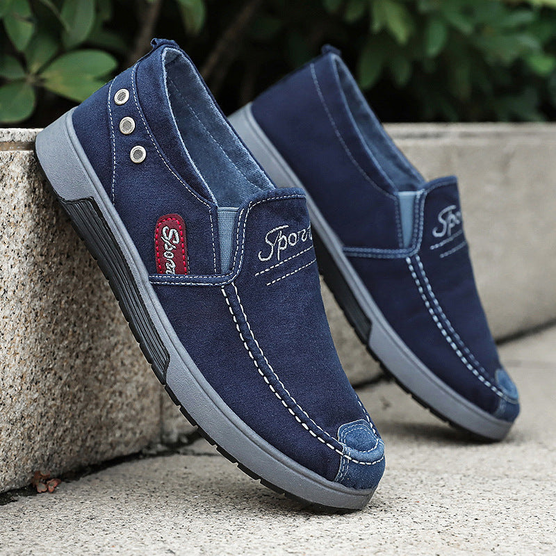 Old Beijing Cloth Shoes Men New Men's Sneakers Soft Soles